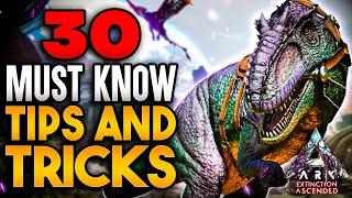 30 TIPS and TRICKS to Become A PRO Extinction Ark Ascended Player