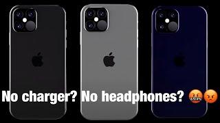 Apple not to have headphones or charger!!!