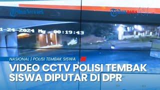 Komisi III DPR RI Gelar Rapat dengan Kapolrestabes Semarang, Putar Video CCTV Polisi Tembak Siswa