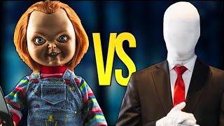 СЛЕНДЕРМЕН VS ЧАКИ | СУПЕР РЭП БИТВА | Slenderman Game ПРОТИВ Chucky Doll Фильм