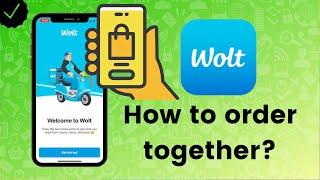 How to order together on Wolt Delivery?