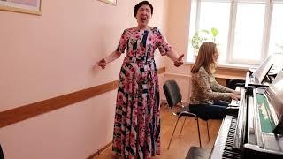 Устюжанина Лилия Александровна исполняет "Весенние воды" С Рахманинова