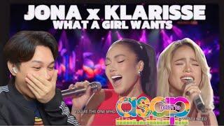 Jona & Klarisse - What A Girl Wants | ASAP Natin To! | REACTION