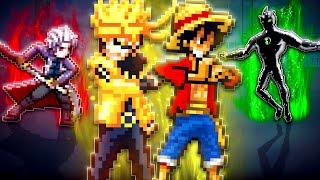 MUGEN Anime Team Up Tournament | One Piece And Naruto Vs Cartoon Team And Video Game Team