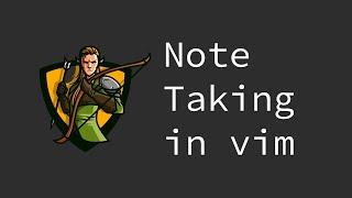 Note Taking in neovim with markdown and pandoc and bears, oh my!