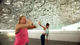 Yoga Under the Dome at the Louvre Abu Dhabi: French TV show TR1