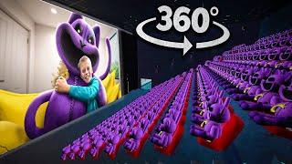 360° Poppy Playtime - CINEMA HALL | 4K VR 360 Video [CATNAP EDITION]