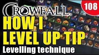 Crowfall - How I level up - tips