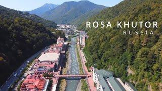 Rosa Khutor | Luxury resort | Russia | 4K