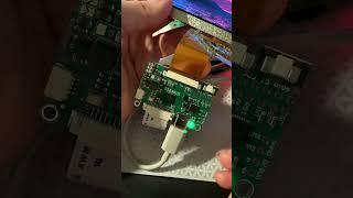 ICN6211 DSI demo with 5" 800x480 display on a Raspberry Pi ‍