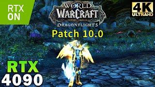 World Of Warcraft Dragonflight 4K | RAY TRACING | Maximum Settings | RTX 4090 | Ryzen 9 7950X