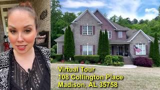 Virtual Showing 108 Collington Place, Madison, AL: Chelsea McKinney, Revolved Realty Madison