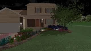 The Smetana Residence - Landscape design, 3d animation