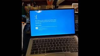 Noisy BSOD blue screen of death windows 10 pro