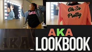 AKA LOOKBOOK | ft 'Fashionably Greek' Boutique| JaKayla Lide | Alpha Kappa Alpha fashion Haul | 2024