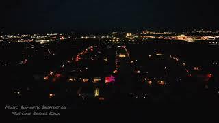 MELPO Led Flood Light 40w from the sky (mavic air 2s)