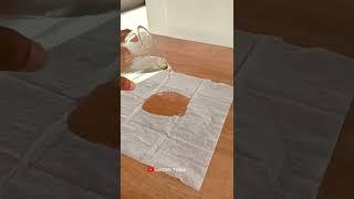 Tissue paper magic  #shorts #m4tech #ytshorts #trending #viral #experiment