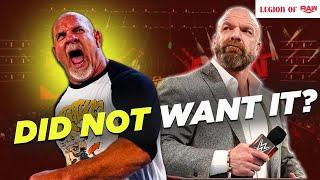Triple H is in TROUBLE after Goldberg return?