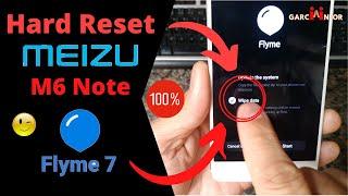 Hard Reset MEIZU M6 Note Flyme OS 7 2020 | GARCIAINFOR