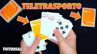 La CARTA TRASFORMISTA si teletrasporta DENTRO AL MAZZO! Tutorial trucco visuale con le carte