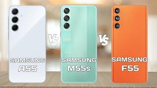 Samsung A55 Vs Samsung M55s Vs Samsung F55