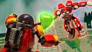 Knuckles Vs Death Egg Robot (LEGO Stopmotion)