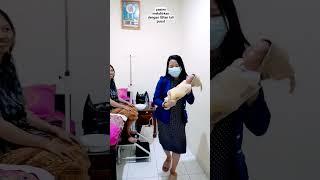Pasien Ny.S Melahirkan dengan Lilitan Tali Pusat #bidan #persalinannormal #bayi #hiburansantai