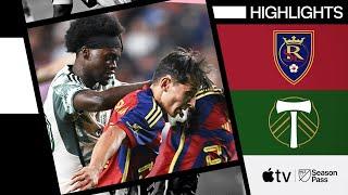 Real Salt Lake vs. Portland Timbers | 6-Goal Stalemate! | Full Match Highlights