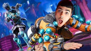 ILLEGAL MOVEMENT VS TWITCH STREAMERS IN APEX LEGENDS #5 (Funny Reactions)