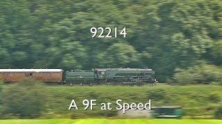 92214 - A 9F at Speed