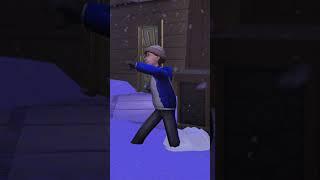 Snow battle PART 2 #thesims2 #sims2 #thesims4 #thesims #sims4 #gaming #games