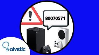 ️ How to FIX ERROR 80070571  Xbox Series X or Xbox Series S when trying to download an Xbox Live