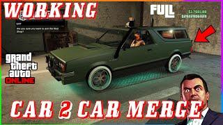 *WORKING* FULL CAR TO CAR (MERGE GLITCH) GTA 5 ONLINE BENNYS/F1 MERGE