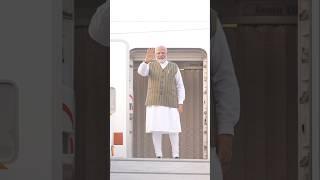 PM Modi emplanes for Kazan, Russia to attend the BRICS Summit