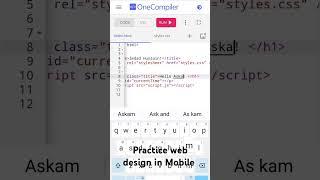#webdesign #webdesignmobile #coding #mobilecoding