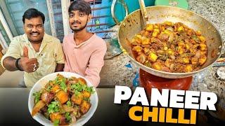 Aaj Ham Pure Family Ke Liye Paneer Chilli Banaenge  || cooking in my new kitchen || #vlog