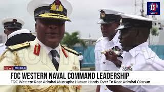 FOC Western Handover: Rear Admiral Mustapha passes Baton to Rear Admiral Oamen #controltv #navy