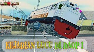 KEJADIAN LUCU DI DAOP 1 |KERETA API |TRAIN