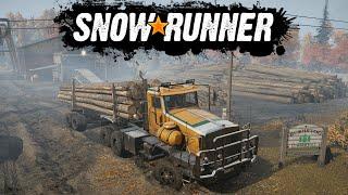 SnowRunner Мичиган новые контракты Лес для местных жителей