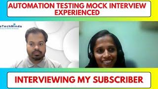 SDET Mock Interview: Problem-Solving and Test Automation Tips | Mock Test for Automation Engineers