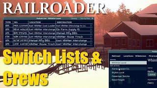 Railroader Quick Tutorial | Switch Lists And Crews