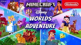 Minecraft: Disney Worlds of Adventure - Update Trailer - Nintendo Switch