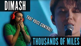 Dimash Reaction - Thousands of Miles - WHAT VOICE CONTROL! [PRODUCERS REACT ARCHIVE]