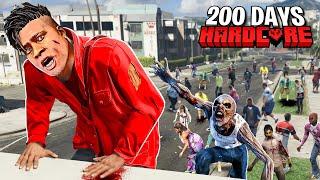 Surviving 200 DAYS in Zombie Apocalypse in GTA 5