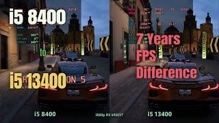 i5 13400 vs  i5 8400  in 2024