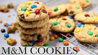 M&M COOKIES | homemade cookie recipe