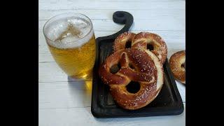 НЕМЕЦКИЙ БРЕЦЕЛЬ. Крендель к пиву/German Pretzel/Germana krakeno/Deutsche Brezel