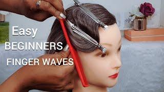 HOW TO DO FINGER WAVES FOR BEGINNERS