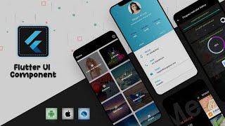 Flutter UI Component and Material Design Kit