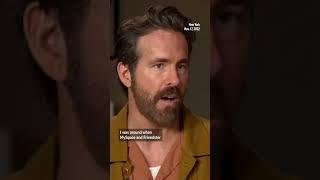 Ryan Reynolds talks Elon Musk's Twitter takeover #apnews #ryanreynolds #elonmusk #twitter